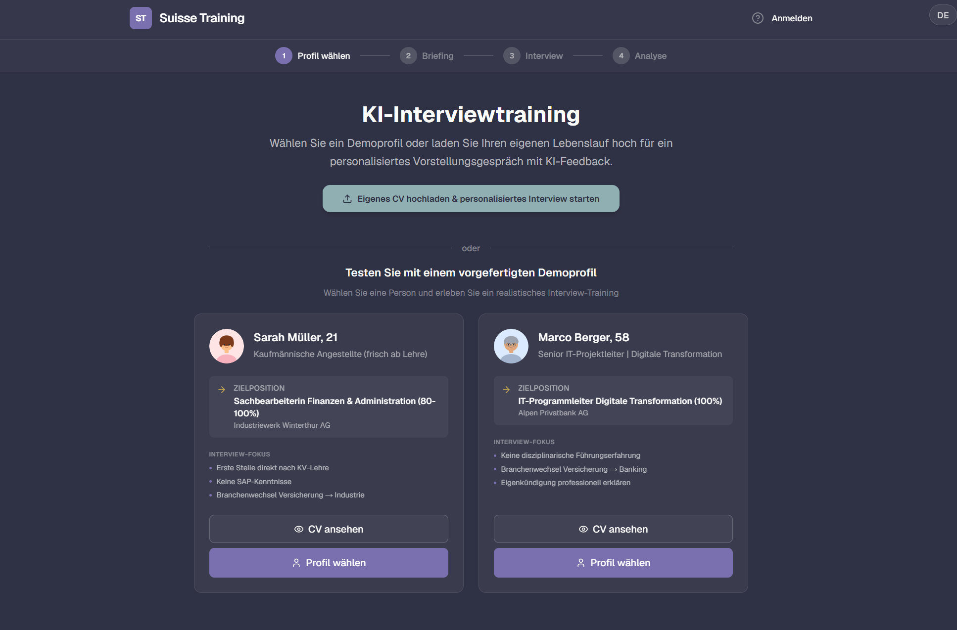 Plateforme de recrutement & RH IA